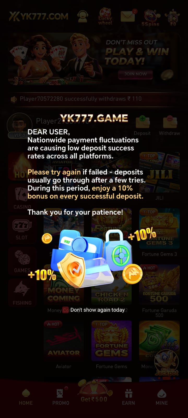 yk777 App